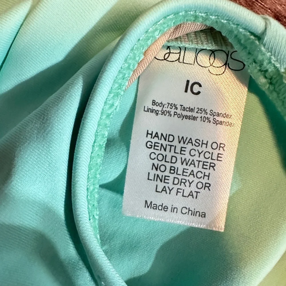 Baltogs mint color dance bottoms dance‎ briefs IC NWT